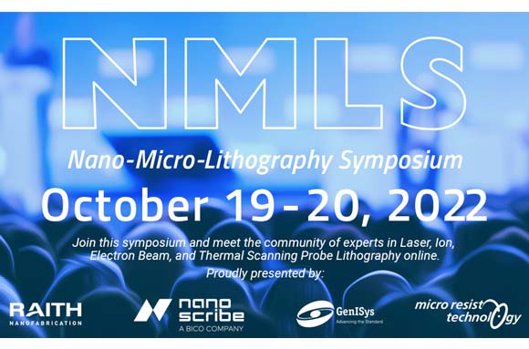 NMLS Nano-Micro-Lithography Symposium, October 19th/20th, 2022