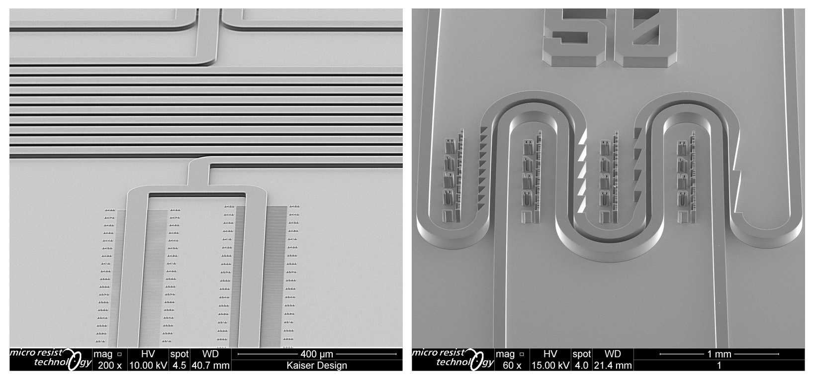 Lithography services: Fabrication of masters for microfluidics